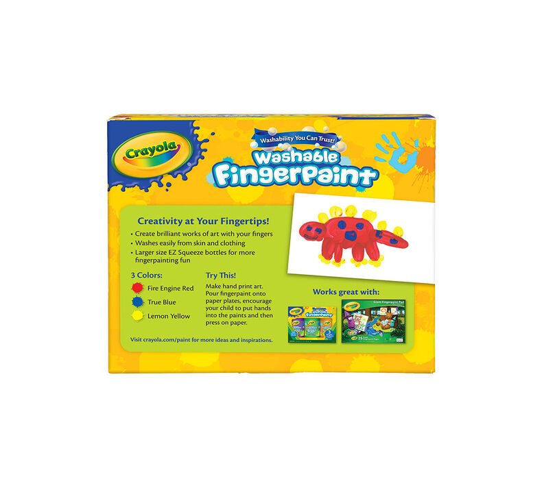 Washable Fingerpaint