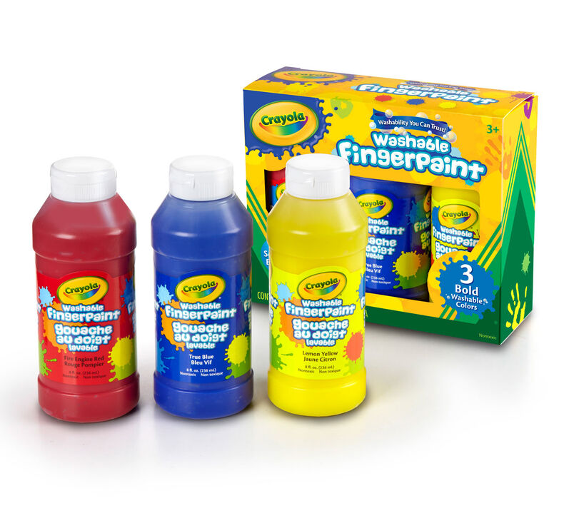 Washable Fingerpaint