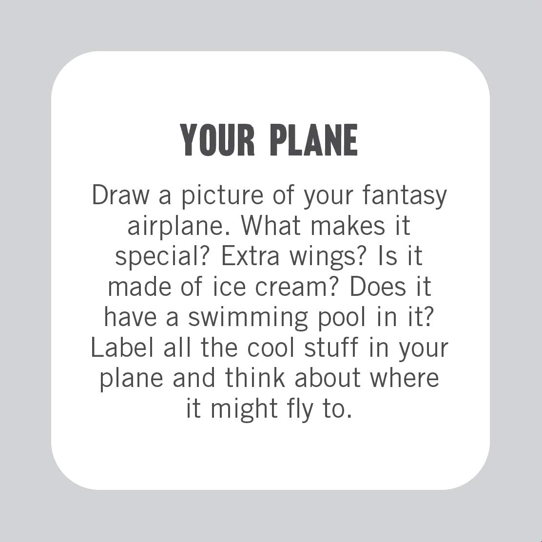 50 Fun Things To Do on a Plane Tin