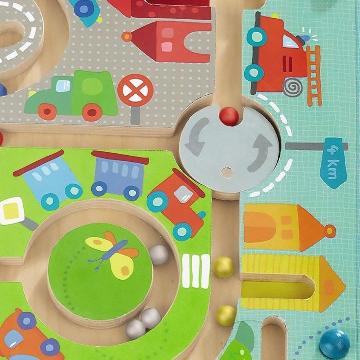 Magnetic Puzzle Game | Town Maze