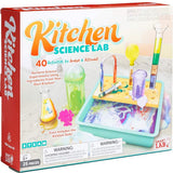 Kitchen Science Lab with 40 experiments, lab equipment, and kitchen sink for hands-on science fun ages 8 and up.