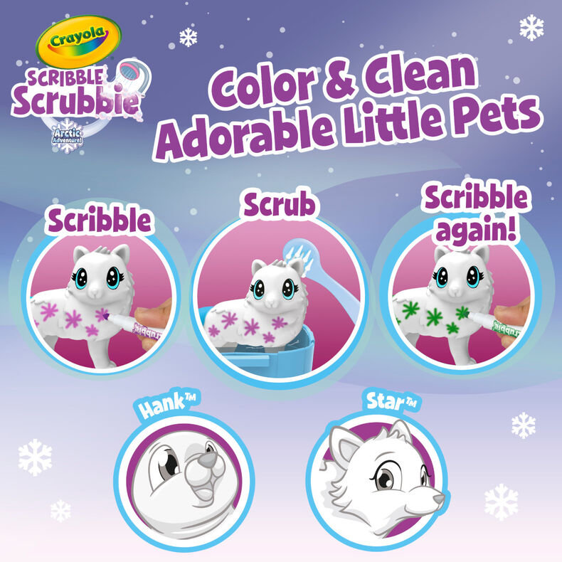 Scribble Scrubbie Arctic Igloo