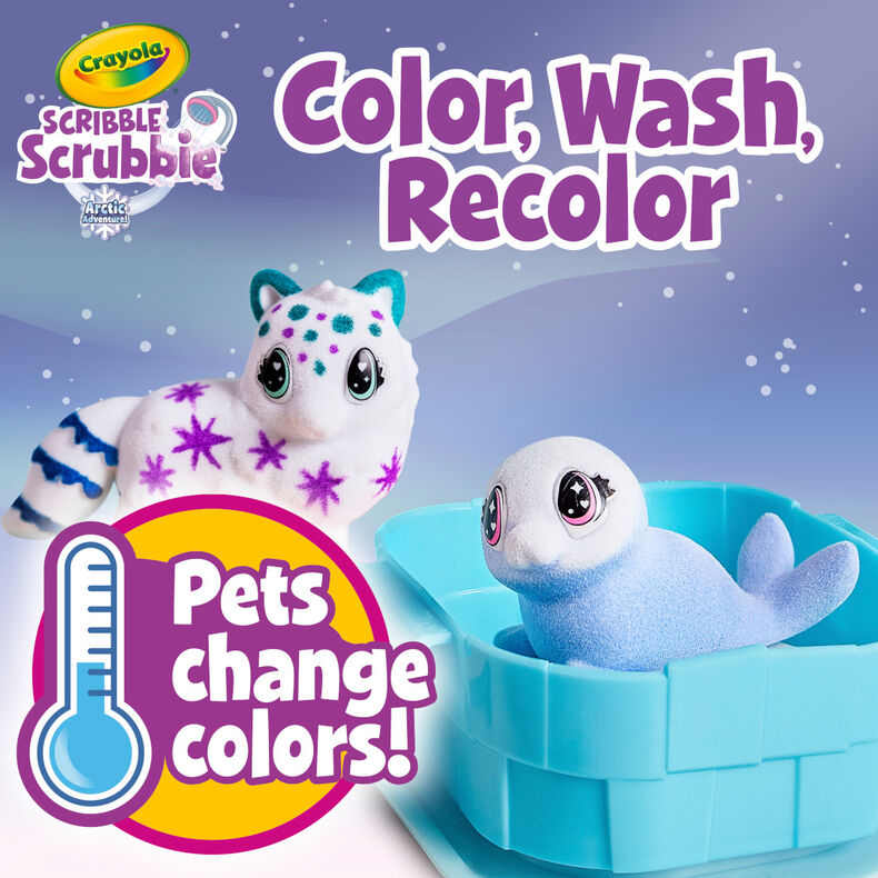 Scribble Scrubbie Arctic Igloo