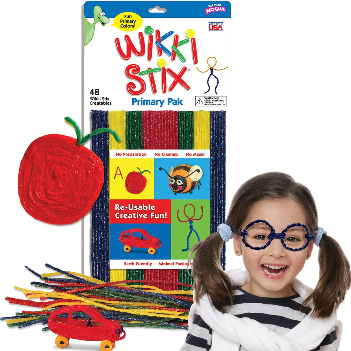 Wikki Stix Primary Pack