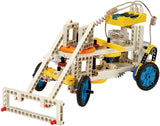 Remote Control Machines motorized vehicle model with gears, wheels, and battery holder for wireless control assembly kit.