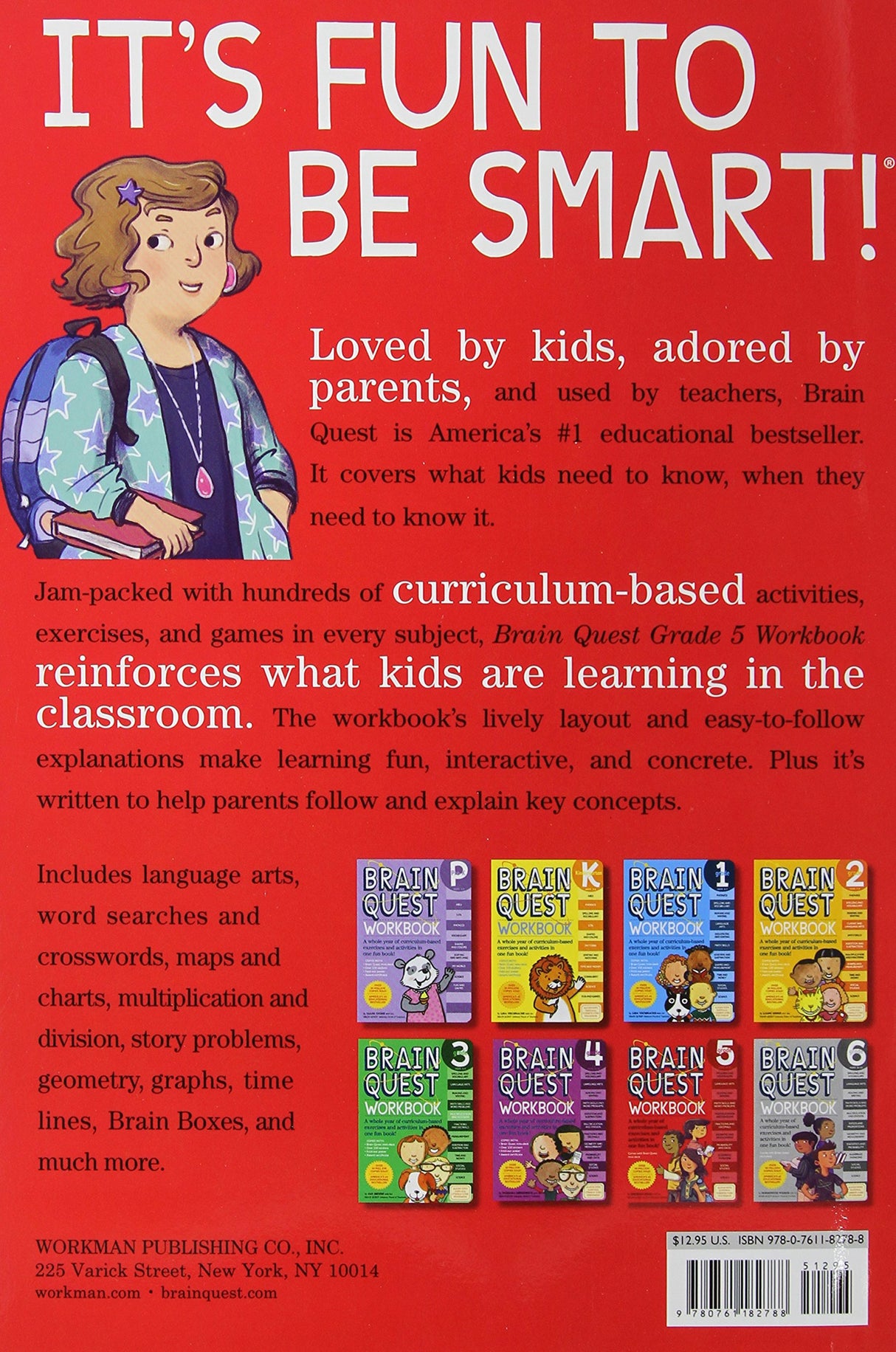 Brain Quest Workbook Grade 5