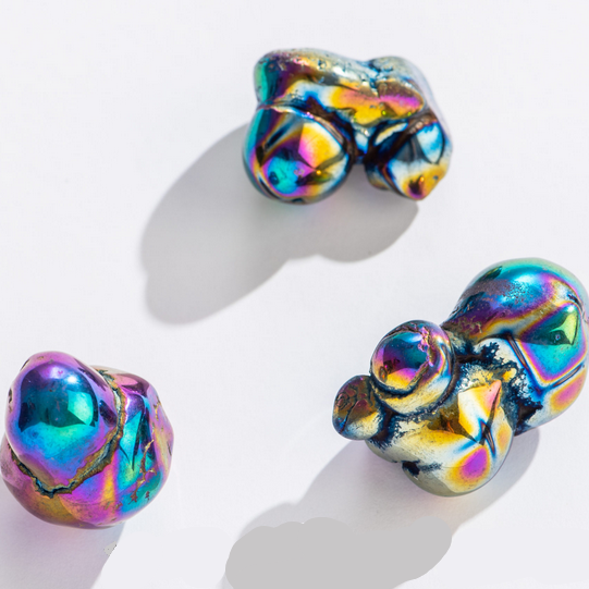 Rock | Rainbow Aura Bubble Agate