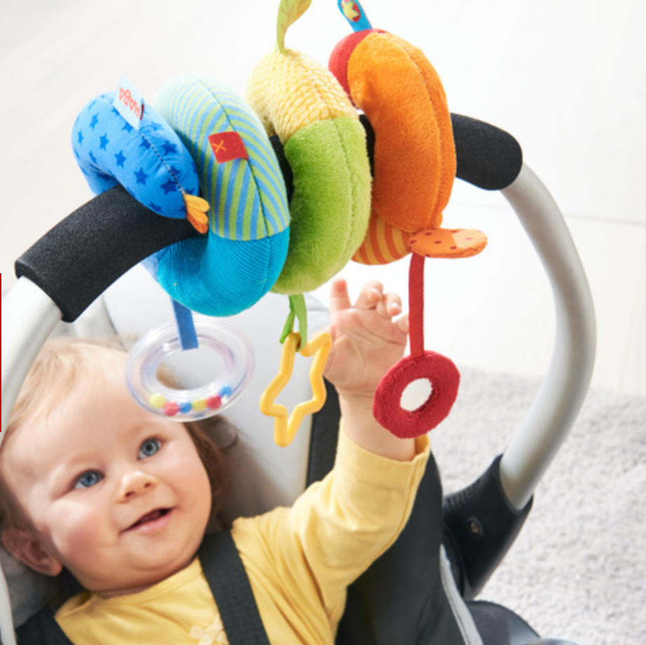 Rainbow Activity Spiral Stroller Toy