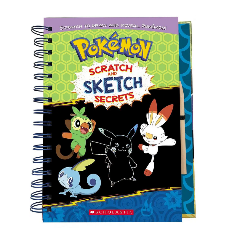 Pokemon Secret Scratch Art