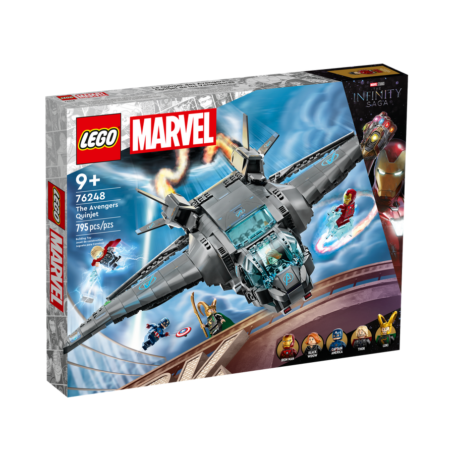 Super Heroes Marvel The Avengers Quinjet