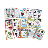 Create A Story | Volcano Island with colorful illustrated cards featuring animals and children for creative storytelling.