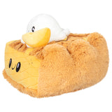 Apple Pie Mini plush with a smiling apple pie slice and a cuddly ice cream friend beside it.
