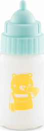 Magic Bottle with Sounds featuring a baby bottle design with a blue cap and yellow bear illustration for doll feeding play.