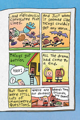 Dog Man #1 comic page showing colorful cartoon characters in a humorous and dramatic comic strip style.