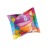 Fruit CrushOs Orange in colorful packaging, a squeezable fruit toy perfect for fidgeting and squishing fun.