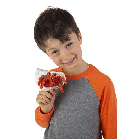 Hermit Crab Finger Puppet