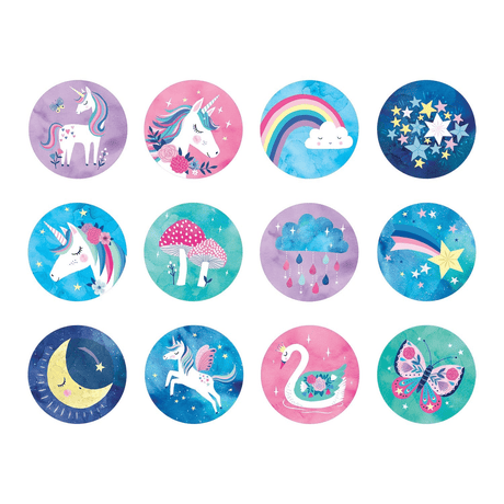 Mini Matching Unicorn Magic memory match game cards with colorful unicorn and magic-themed illustrations in a compact set.
